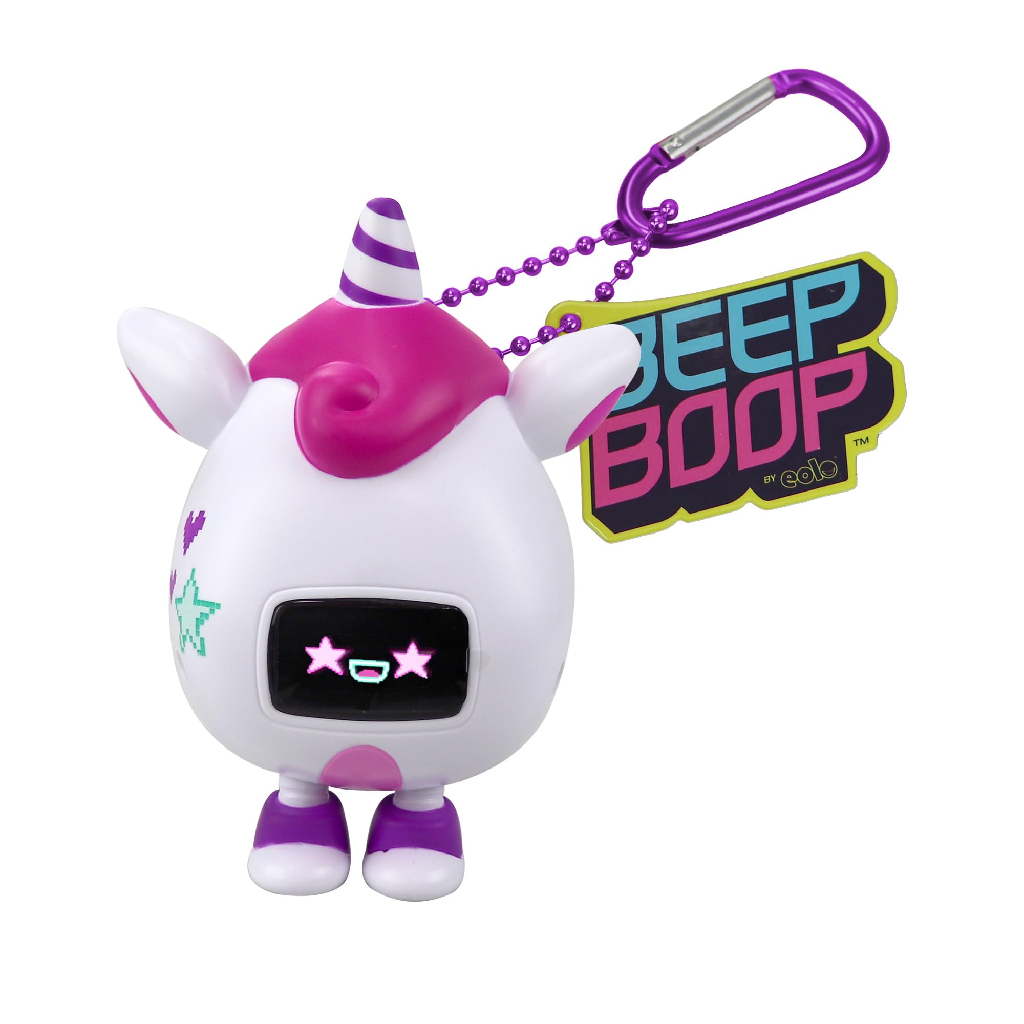 Beep Boop Kirin Interactive Digital Pet Toy with Mini Games, Animations & Sound Responses – Smart Virtual Companion for Kids (Multi-Color)