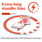 Ultra-Light Cat GPS Tracker, No Subscription, IP67 Waterproof Smart Pet Locator with 365-Day Battery & Real-Time Tracking