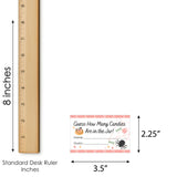 Pastel Halloween Candy Guessing Game – Pink Pumpkin Party Sign with 40 Guess Cards for Cute Halloween Events & Fall Celebrations