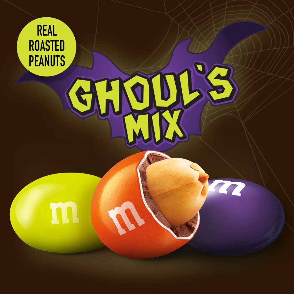 M&M’s Ghoul’s Mix Milk Chocolate – 10oz Festive Halloween Candy Bag with Spooky Seasonal Colors 🍫👻