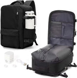 Travel Backpack Women,Carry On Backpack Flight Approved 18x14x8 inches Bag Spirit Airlines Personal ltem,College Sports Hiking Rucksack Waterproof Outdoor Casual Daypack Laptop Blackpack,Peacock Blue