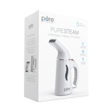 Portable Handheld Travel Garment Steamer with Fast Heat, Auto Shut-Off and Compact Wrinkle Remover System