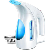 Hilife Maya Blue Portable Garment Steamer 700W Compact Travel Wrinkle Remover with Extended Reach Cord