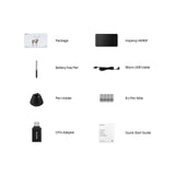 Huion H640P Drawing Tablet with Stylus – Digital Graphics Tablet for PC, Mac & Android
