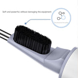 3-in-1 Earbuds Cleaning Pen with Precision Brush & Metal Tip – Wireless Headphone Care Tool White Gray