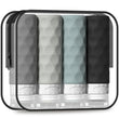 Silevoler TSA Approved Travel Bottles Set – Leakproof 3oz Silicone Toiletry Containers with Clear Travel Bag