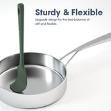 5-Piece Silicone Spatula Set – One-Piece Design, Heat Resistant up to 600°F (Neutral)