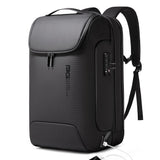 BANGE Anti-Theft Business Laptop Backpack – Waterproof Travel Backpack with USB 3.0 Fast Charging, Fits 17.3” Notebooks (Black)