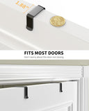 MOFOROCO 9-Tier Over-the-Door Pantry Organizer – Heavy-Duty Metal Hanging Storage Rack for Kitchen & Home (Black)