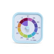 Time Timer MOD Home Edition Rainbow Wheel Visual Timer, 60-Minute Silent Countdown with 5-Minute Color Segments for Kids, Students & Home Focus