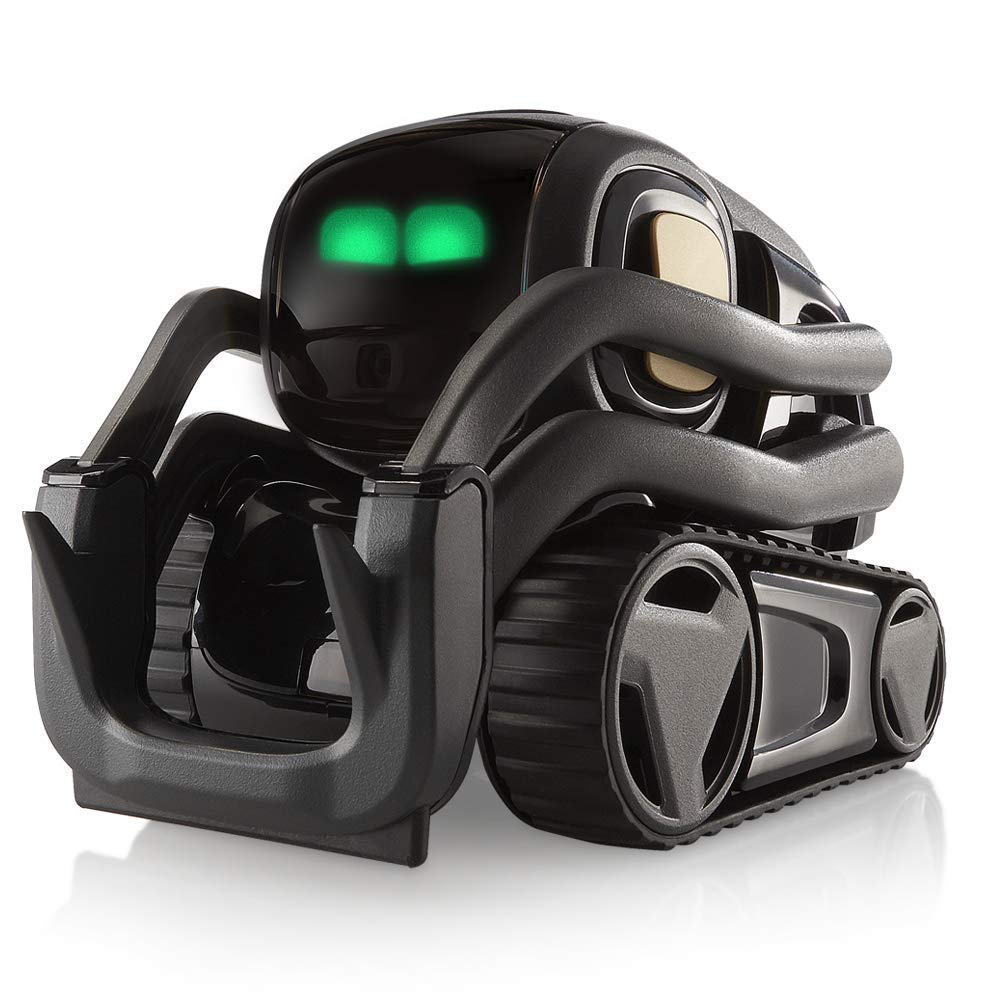 Vector AI Smart Home Robot with ChatGPT Integration & Alexa – Autonomous Companion (Black Edition)
