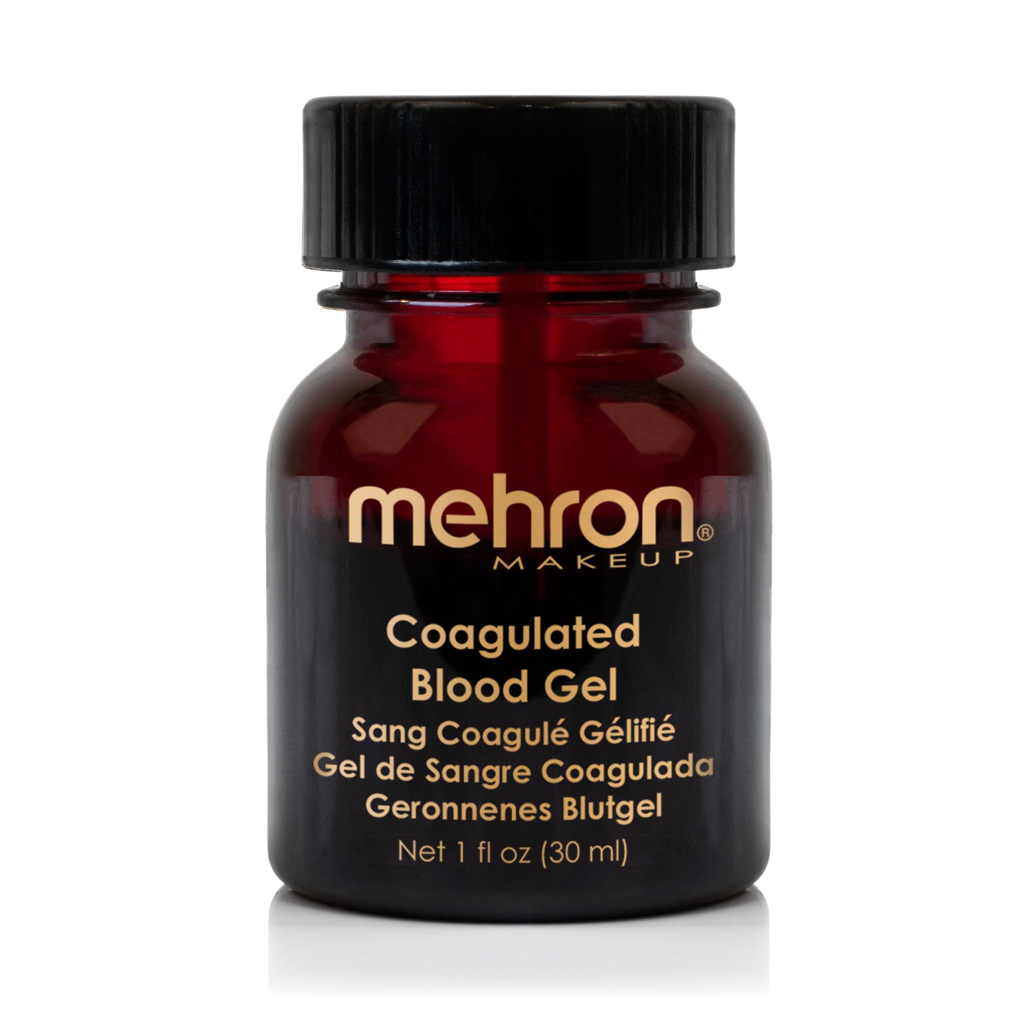 Mehron Coagulated Blood Gel – Professional Thick Fake Blood for Halloween, SFX & Cosplay Makeup