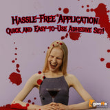 Retractable Vampire Fangs Set – 3 Sizes (13mm, 15mm, 17mm) Non-Toxic Reusable Teeth for Adults & Kids