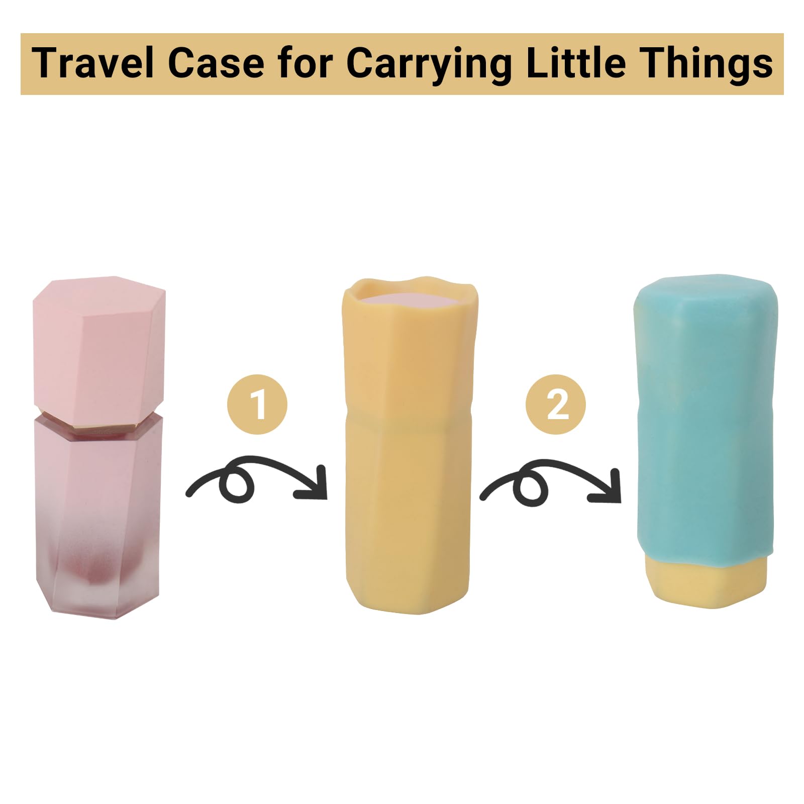 Leak-Proof Silicone Bottle Covers (18-Pack) – Travel Toiletry Protectors for Luggage & Carry-On
