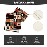 Halloween Table Runner – 13x72 Inch Black Polyester Decorative Runner for Dining Room & Holiday Party Table Décor