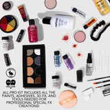 Mehron Professional Special Effects Makeup Kit – Complete SFX Makeup Set for Halloween, Cosplay, Theater & Film (Over $250 Value)