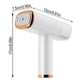 Foldable Travel Garment Steamer 3-Second Heat-Up Compact Portable Clothes Wrinkle Remover with Auto Safety Shut-Off