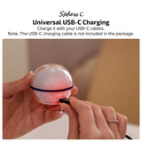 Sphere C USB-C Magnetic Smart Night Light – Portable RGB Bedside Lamp with App Control