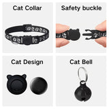 Android GPS Cat Tracker Collar Smart Bluetooth Pet Locator Waterproof Google Find My Device Compatible