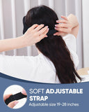 3D Contoured Sleep Mask for Travel – 100% Light Blocking Eye Mask for Side Sleepers with Memory Foam & Adjustable Strap