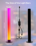 ELOUYCKE RGB Smart Light Bars – 16M Colors, 213 Effects & Music Sync TV Gaming Lights