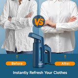 GY168 Dual-Row Steam Handheld Garment Steamer 180ML Tank Portable Clothes Steamer with Fast Heat Technology