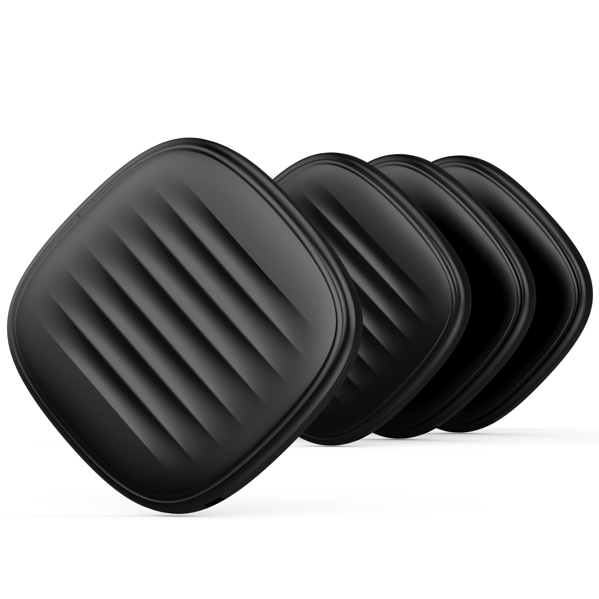 Apple Find My Bluetooth Tracker Tags 4-Pack, 105dB Key Finder with Waterproof Design and Replaceable Battery