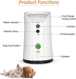SKYMEE 1080P Smart Pet Camera with Treat Toss & 2-Way Audio – WiFi Dog Monitor (White)