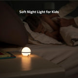 Sphere C USB-C Magnetic Smart Night Light – Portable RGB Bedside Lamp with App Control