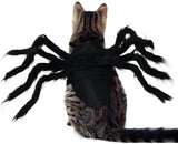Black Spider Halloween Costume for Cats and Small Dogs – Adjustable Funny Pet Outfit with 8 Realistic Legs