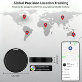 Android Bluetooth Smart Tracker Tag, Find Hub Compatible Item Locator with 100dB Alarm and Replaceable Battery