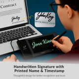 PenPower ePaper SignPad – Professional Digital Signature Pad with Timestamp & Enterprise Integration (Black)