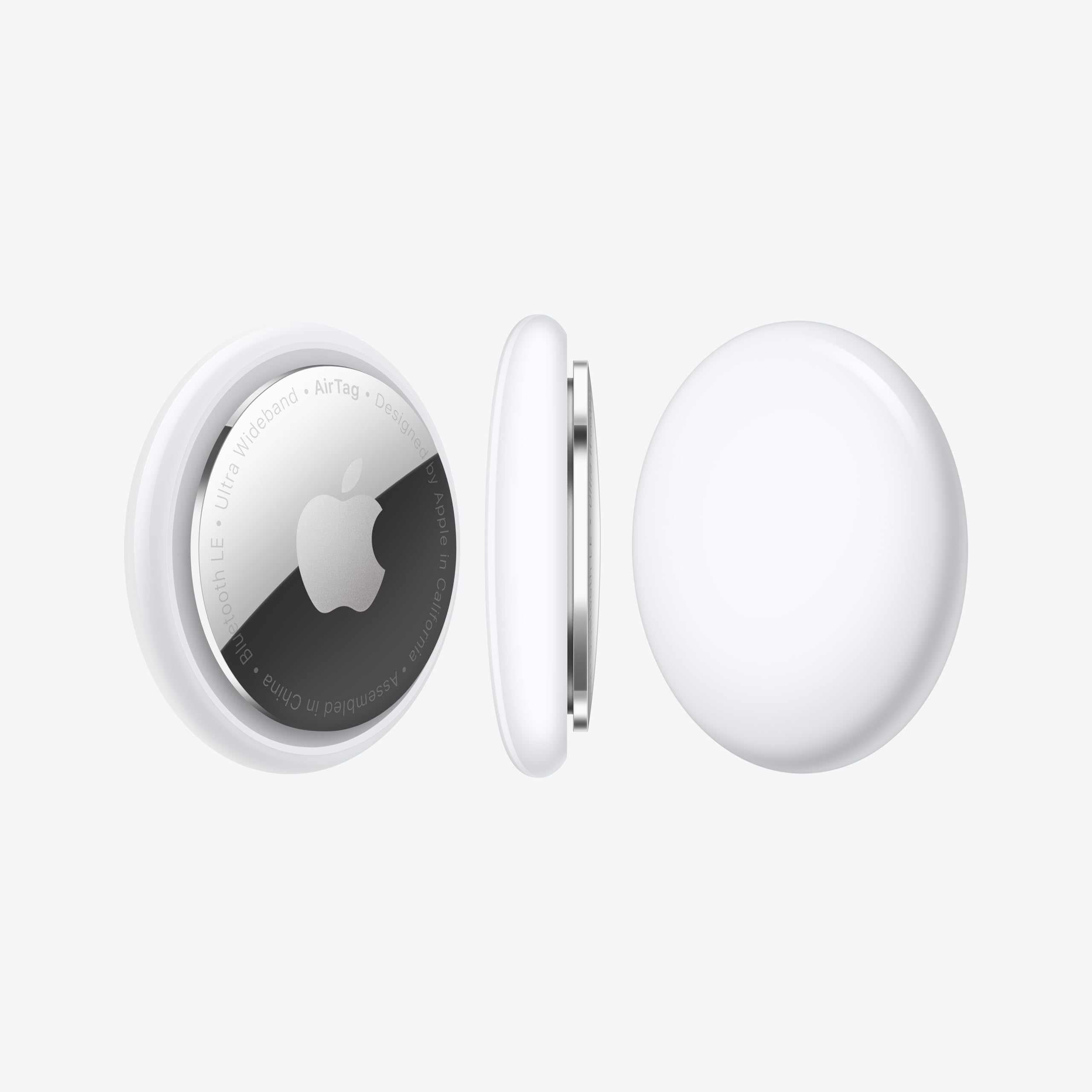 Apple AirTag Bluetooth Tracker, Precision Finding Smart Item Locator with Find My Network and Replaceable Battery