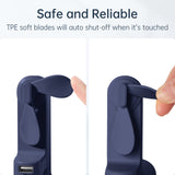 Portable Handheld Mini Fan with Power Bank & Flashlight – Foldable Pocket Fan for Travel, Outdoor & Summer Cooling