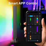 RGB Music Sync Light Bar with App & Remote Control – Dynamic Desk Ambient Gaming LED Lighting