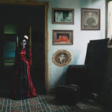 Halloween Gothic Mansion Portrait Posters – 12 Pack Vintage Horror Wall Art for Haunted House & Indoor Halloween Décor (Style 4, 2D)