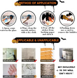Halloween Witch Window Clings – 44 PCS Double-Sided Reusable Stickers for Glass Doors & Windows