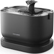 PETLIBRO Dockstream Battery-Operated Cat Water Fountain 3L – 5000mAh Wireless Stainless Steel System (Black)