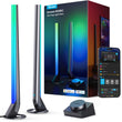 Govee RGBIC Gaming Light Bars with Razer Chroma Sync, Desktop Dial Controller & Alexa Support – Dark Grey