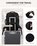 LOVEVOOK 40L Airline-Approved Carry-On Travel Backpack with Packing Cubes & Wet Pocket – Unisex