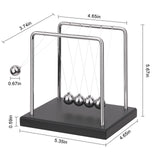 QLKUNLA Newton’s Cradle Kinetic Balance Balls Desk Toy Physics Motion Display Decorative Science Gadget