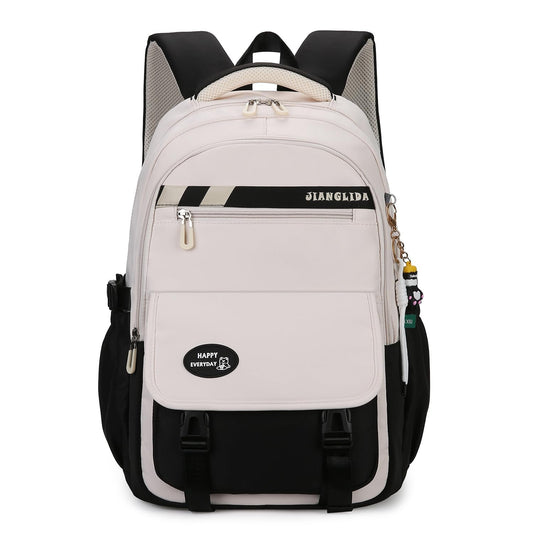 VIDOSCLA Teen Girls School Backpack 28L – Color Block Lightweight Bookbag for Middle School