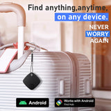 Android Find Hub Bluetooth Tracker Tag 4 Pack, Google Certified Item Finder with Global Tracking and Replaceable Battery