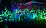 Green LED Halloween Decoration – Hanging Light-Up Prop for Haunted House, Lawn & Party Displays