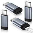 Lightning to USB-C Adapter (4 Pack) – Fast Charging & Data Sync Converter for iPhone