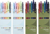 6-Pack Quick-Dry Multicolor Gel Pens with 0.7 mm Tips