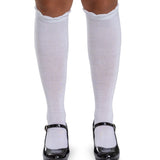 Squid Game Young-Hee Doll Costume for Adults – Official Deluxe Dress, Wig & Socks Set