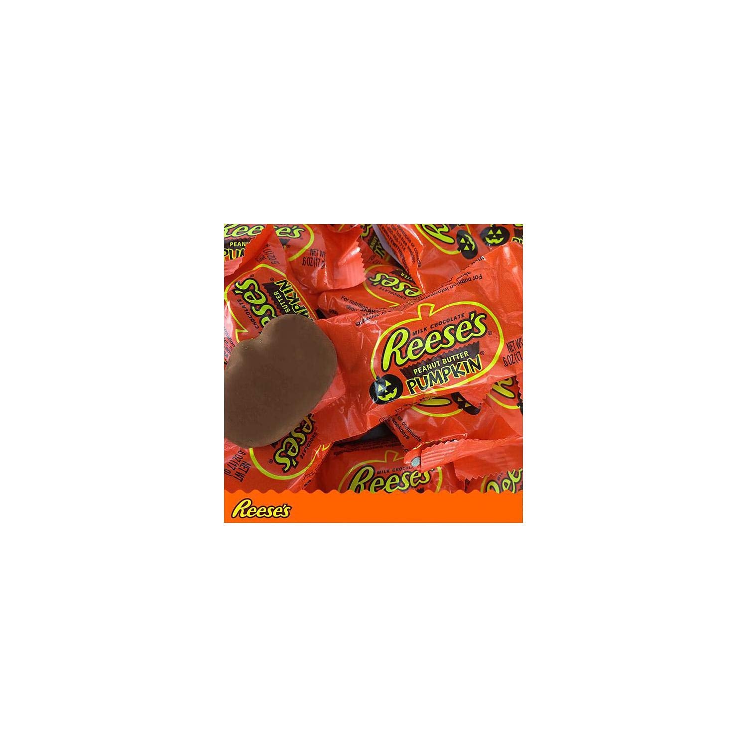 REESE’S Peanut Butter Pumpkins – Snack Size Halloween Candy