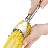 Stainless Steel Corn Peeler Tool – Sharp Serrated Blade Corn Kernel Stripper