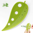 Multi-Hole Herb Stripper & Leaf Cutter Tool – 2-in-1 Kitchen Herb Peeler (Green)